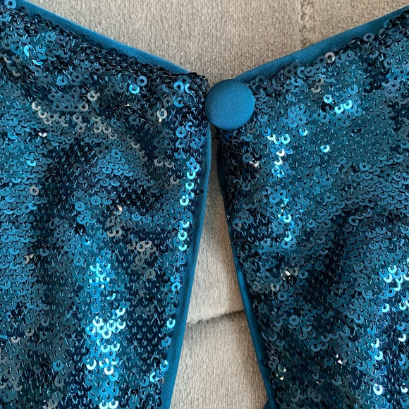 NWT✨ MARCIANO Alexi Sequin Wrap Dress - Picture 5 of 13